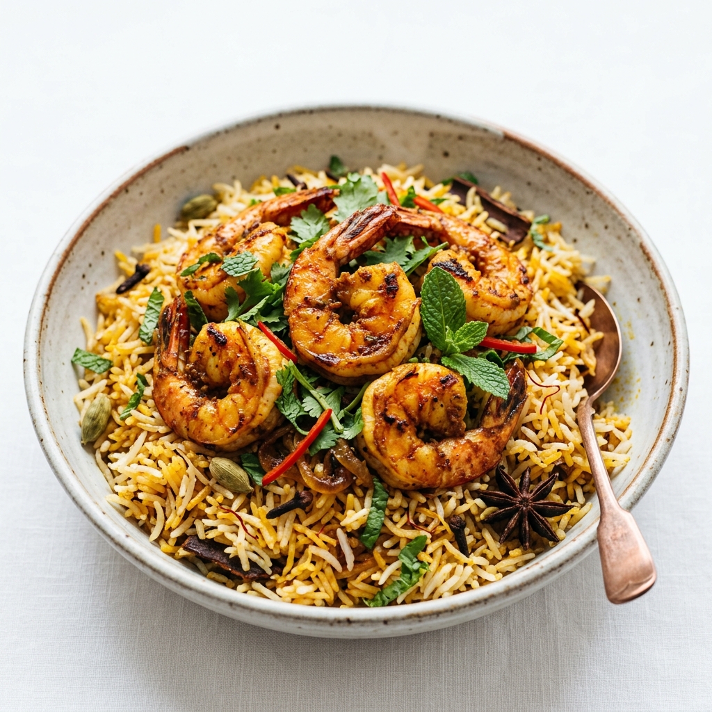Prawn Biryani